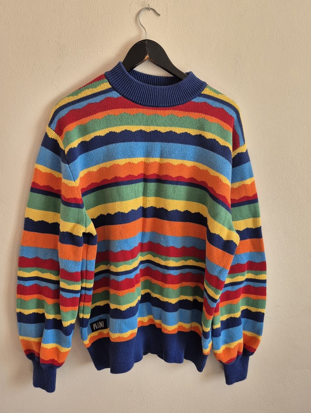 Makeship Multi Colour Stripe 100% Cotton Sweater INSYM Large